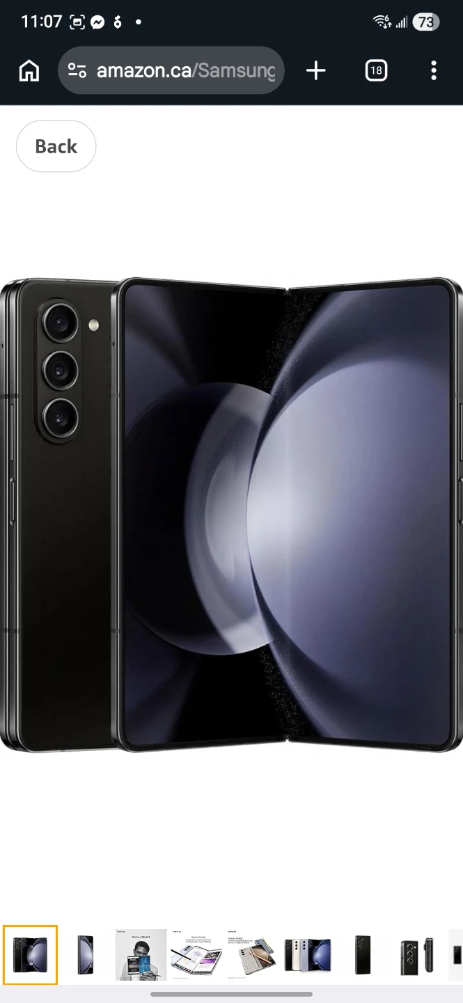 Samsung Galaxy Z Fold5 512GB Phantom Black sale or trade