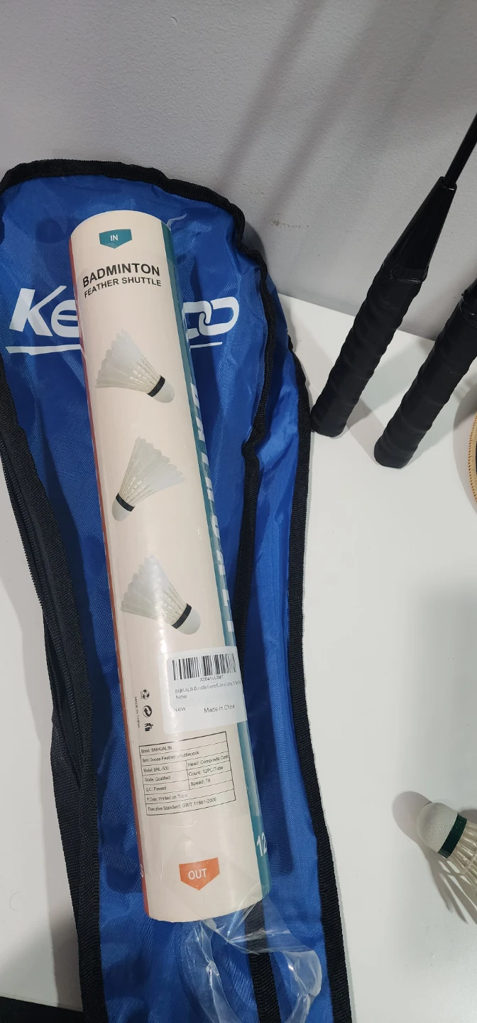 Badminton Rackets and Shuttlecocks Set - photo 2