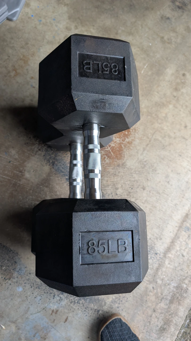 85 LB Hex Dumbbell