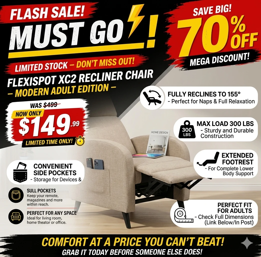 FlexiSpot XC2 Recliner Chair