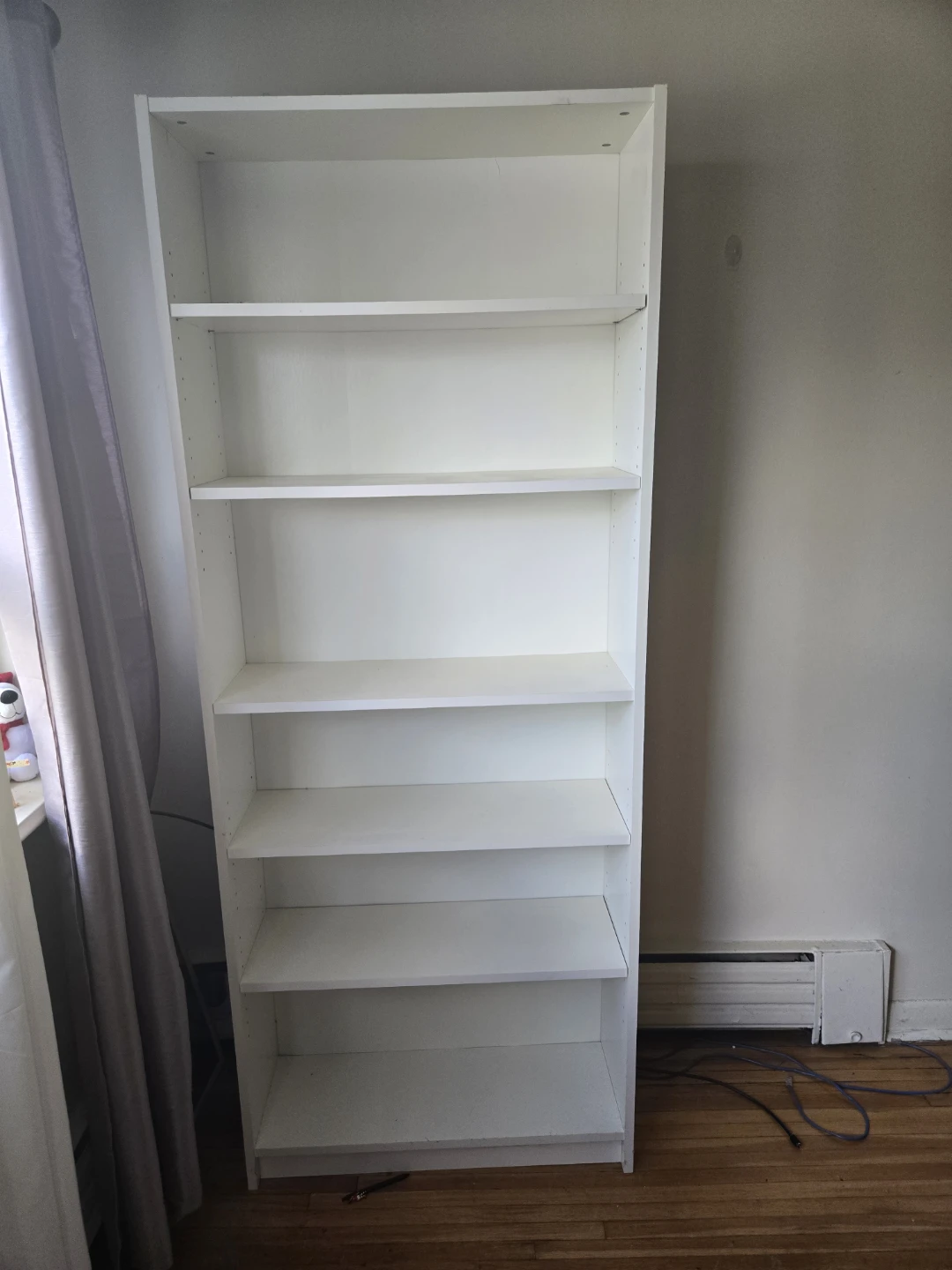 White IKEA Billy Bookcase