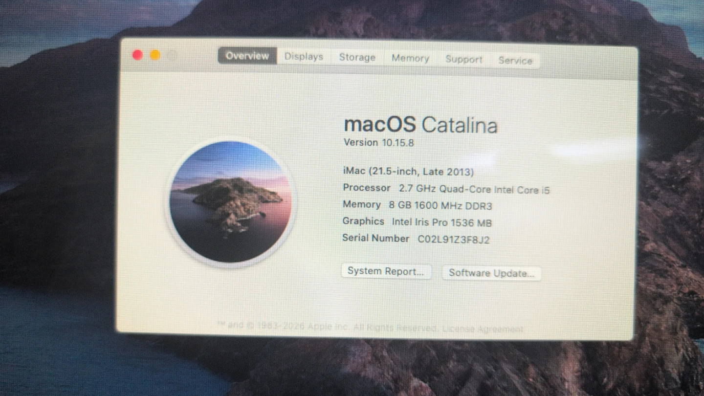Apple iMac 21.5-inch (Late 2013)