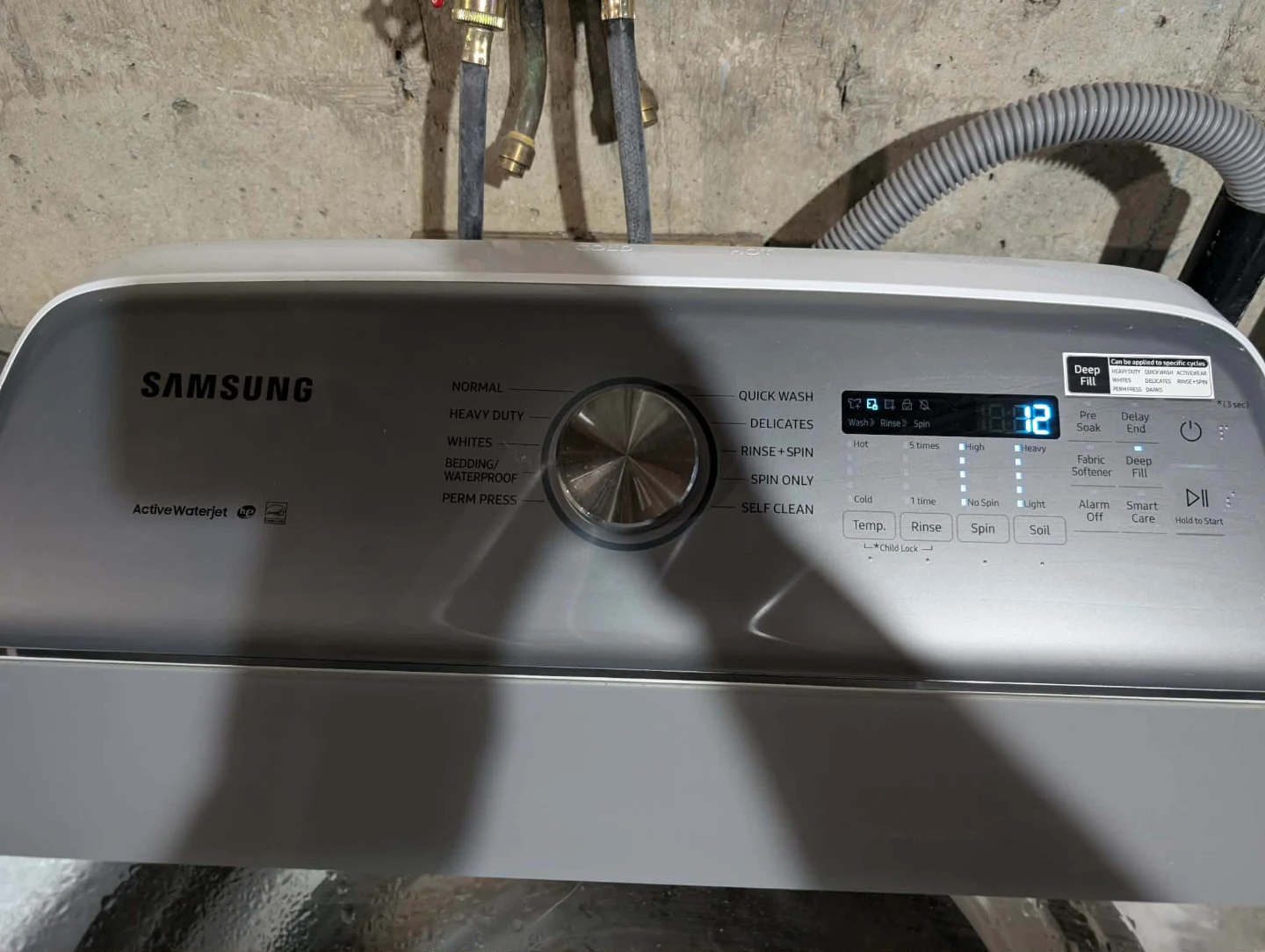 Samsung Top Load Washer and Dryer Set - photo 4