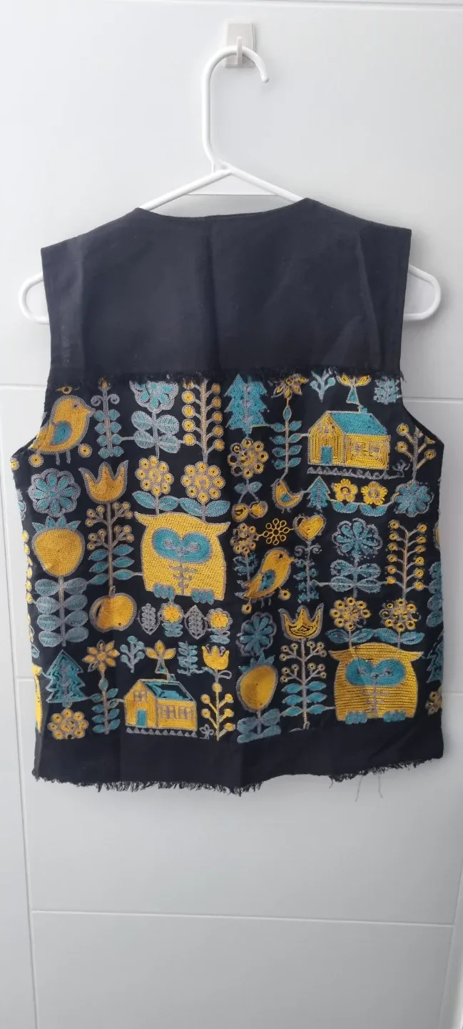 Embroidered Vest - photo 3