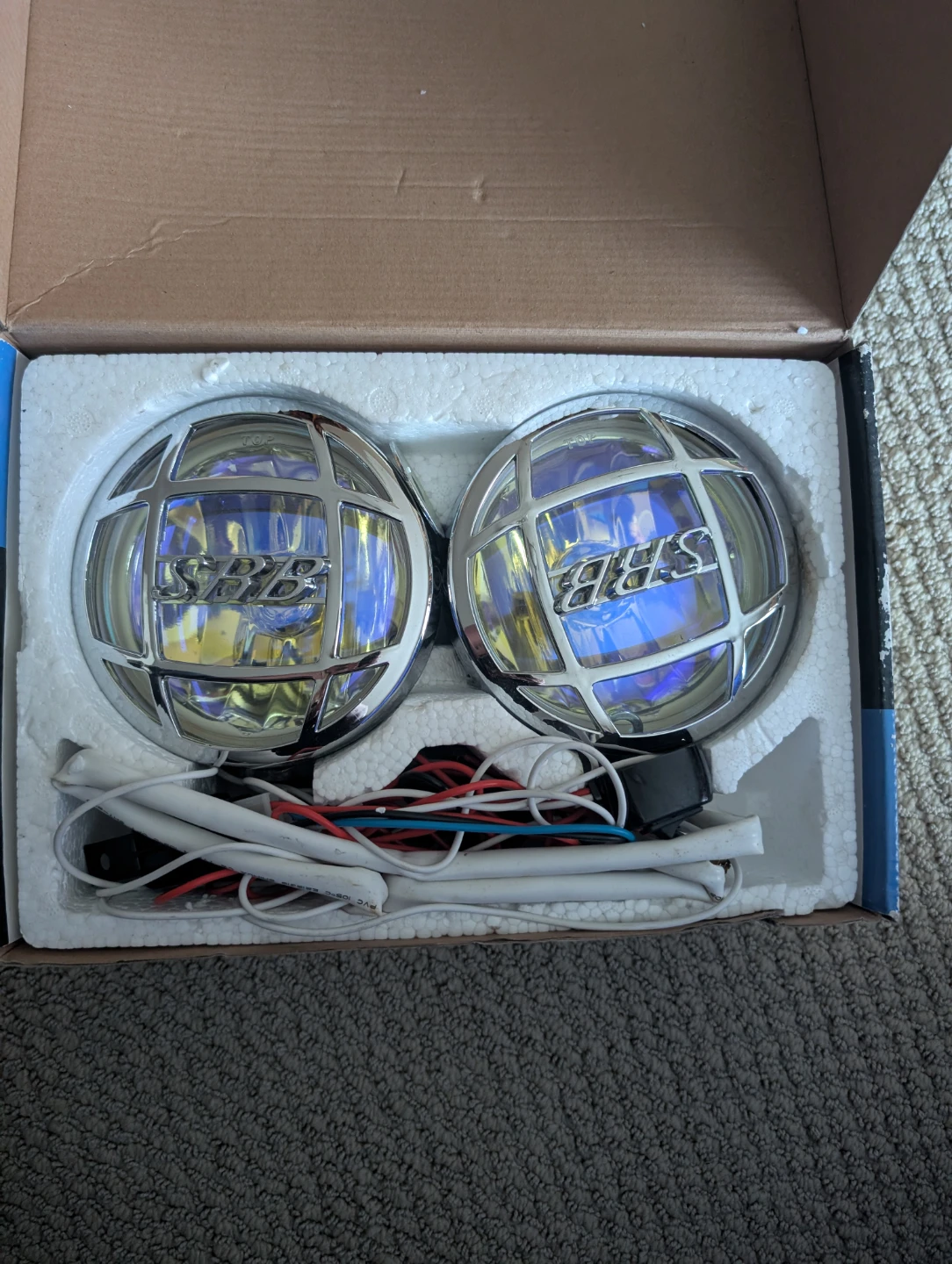 Power Fist 5" Spot Lamp Kit with Stone Guards