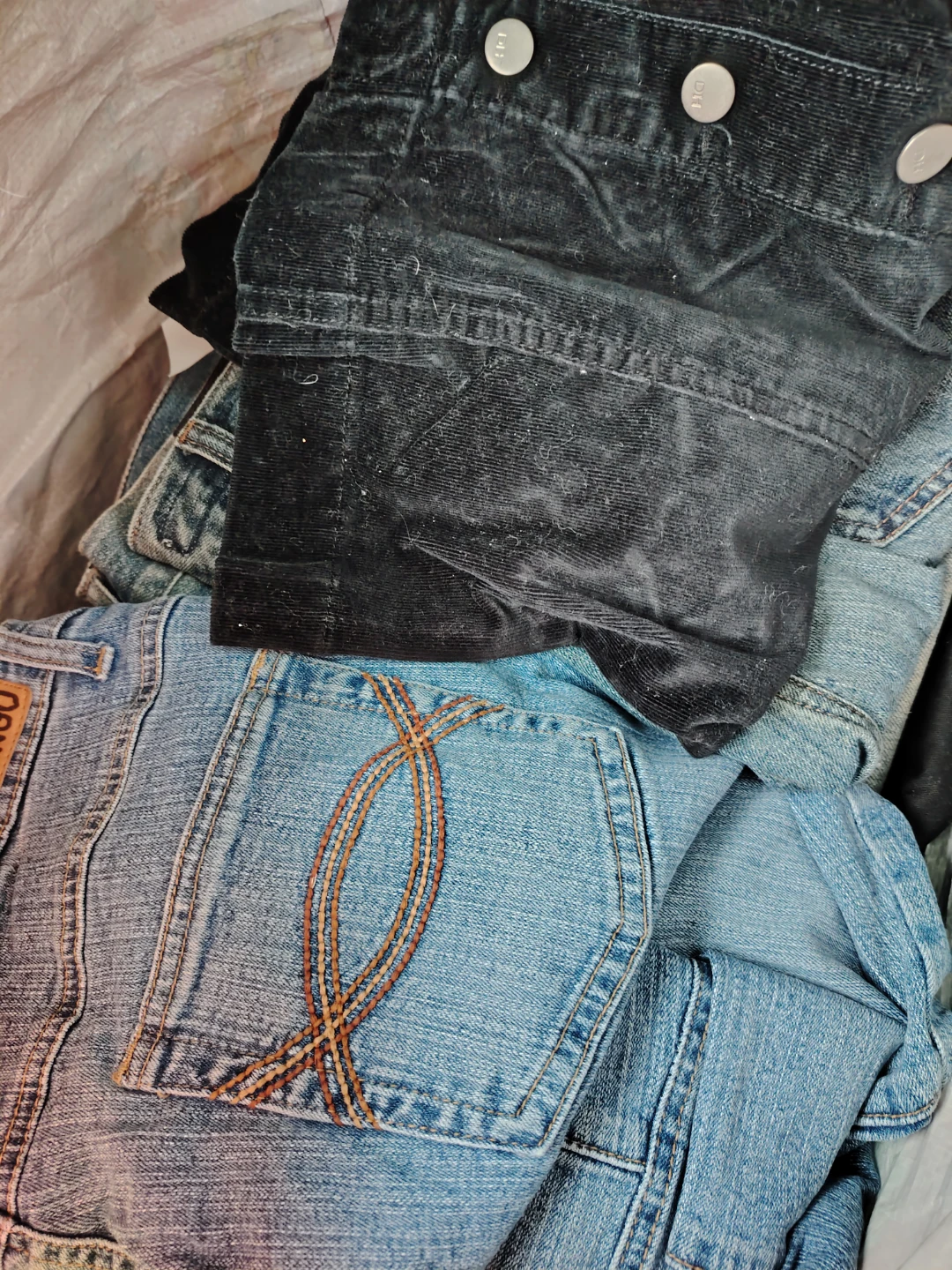Women's Jeans and Black Corduroy Pants Bundle