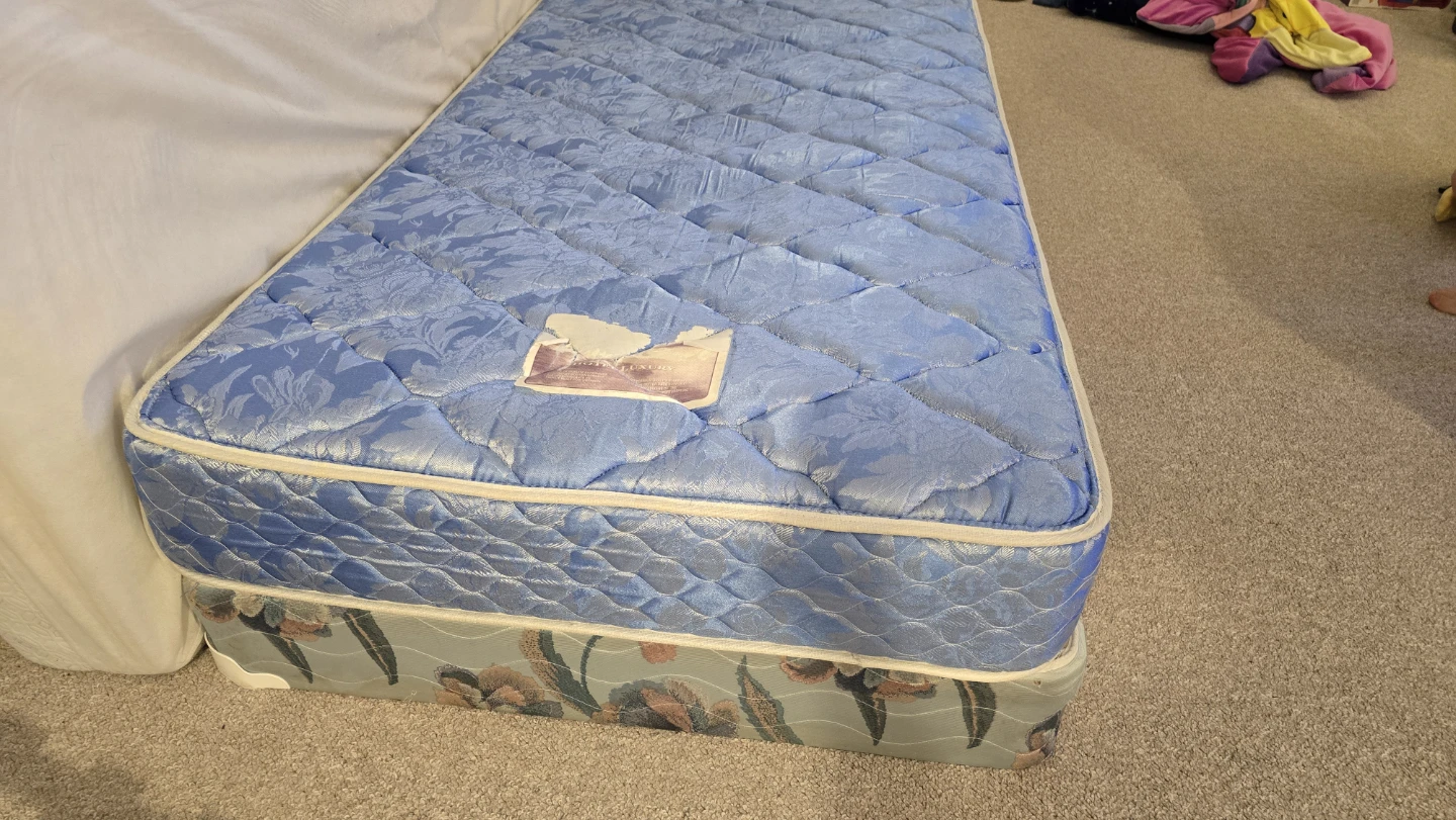 Set twin single mattress and box spring - photo 3