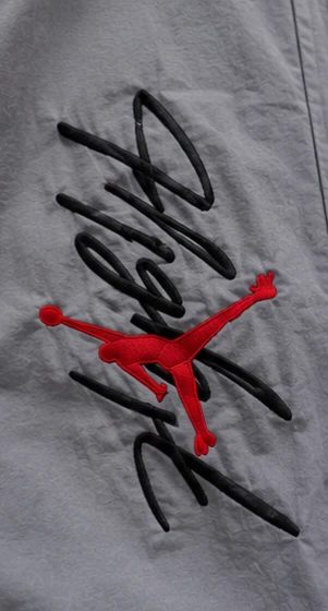 Jordan Grey Flight Pants - Size Large - photo 2