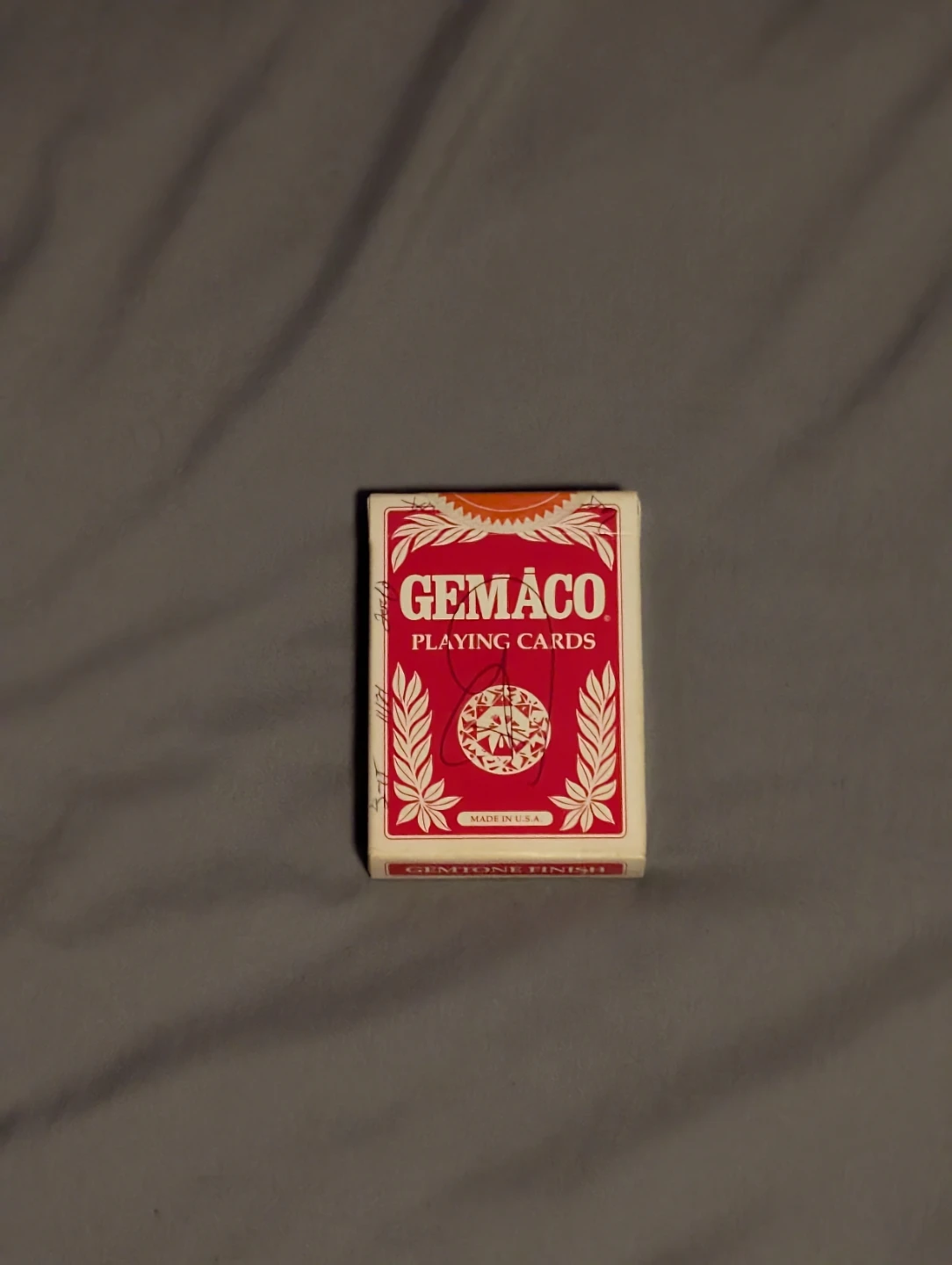 Vintage Harrah's Casino-Used Blackjack Deck