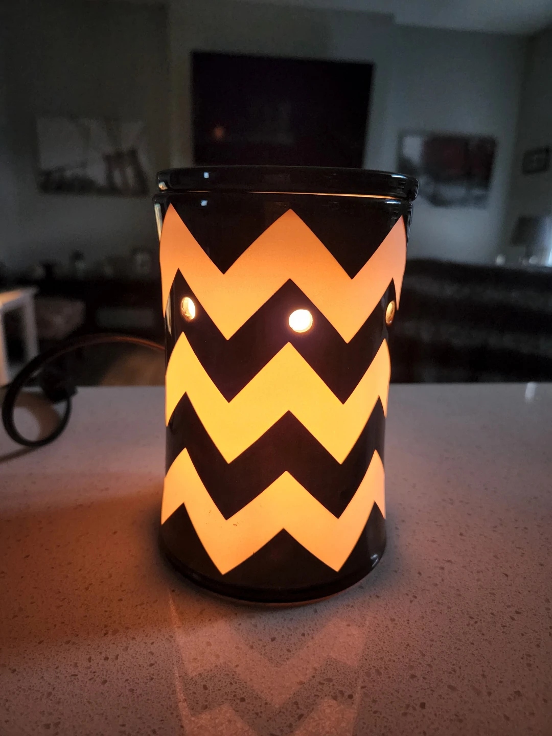 Black Chevron Scentsy