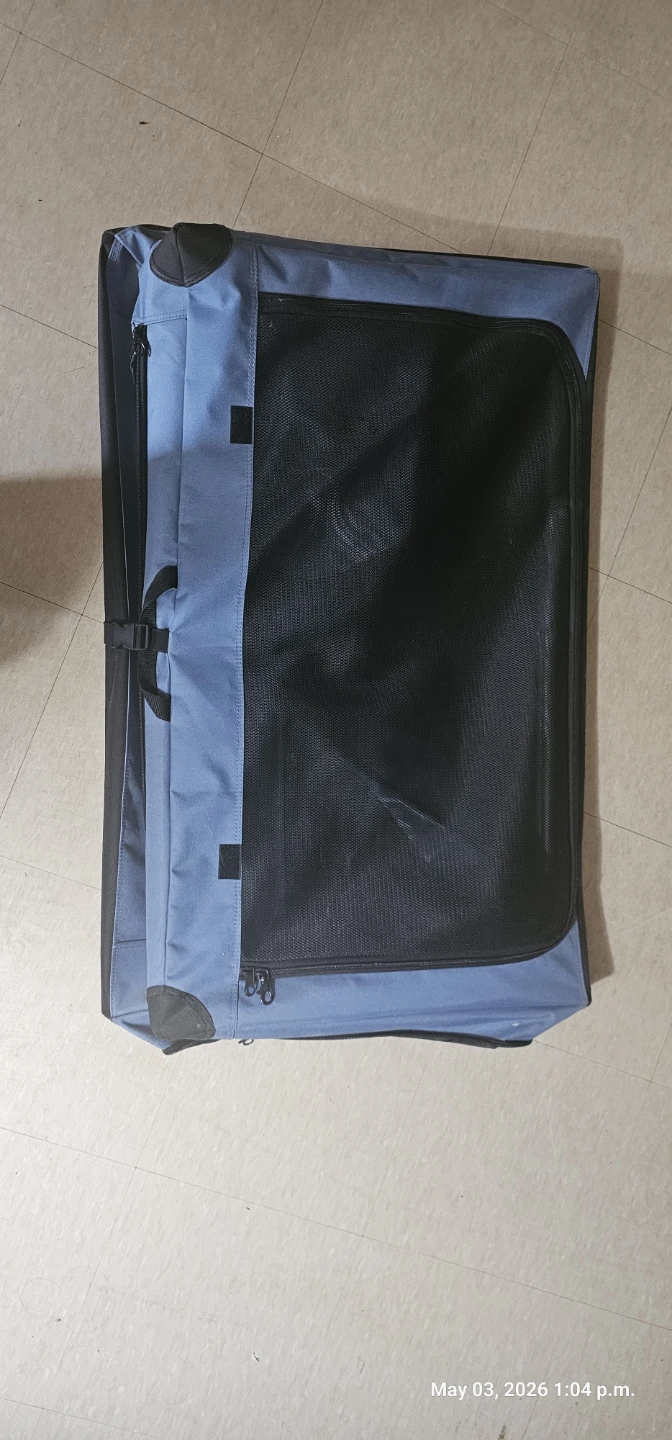 Blue Soft-Sided Dog Crate - photo 3