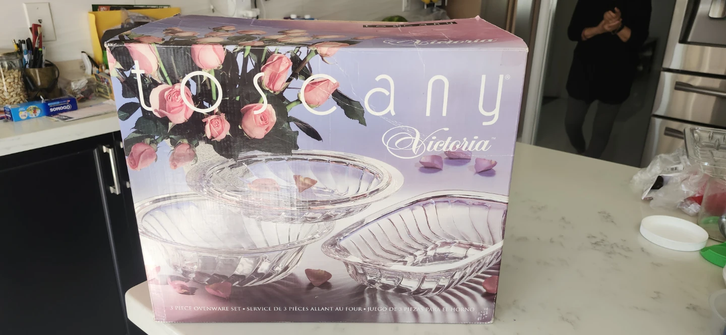 Tuscany Victoria 3pc ovenware set.