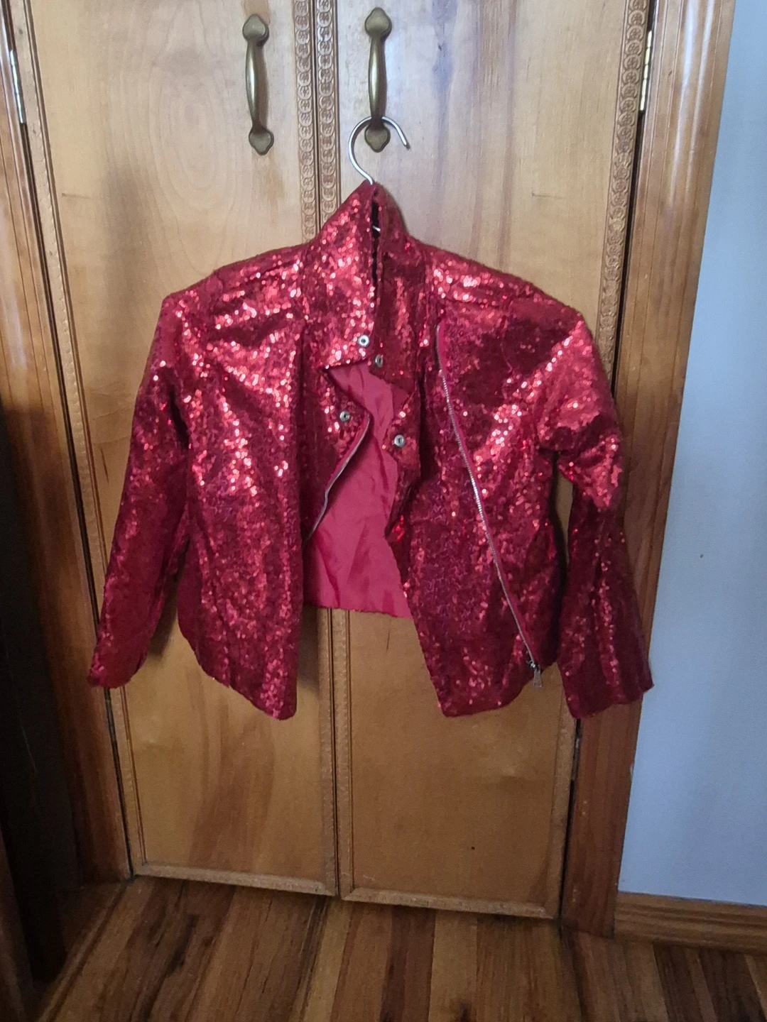 Red Sequin Jacket