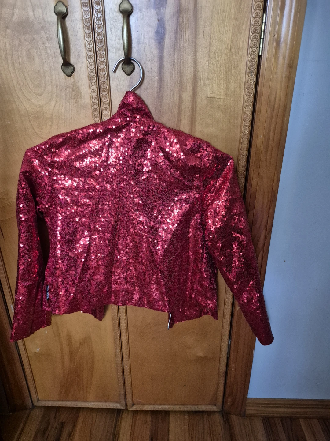 Red Sequin Jacket - photo 2