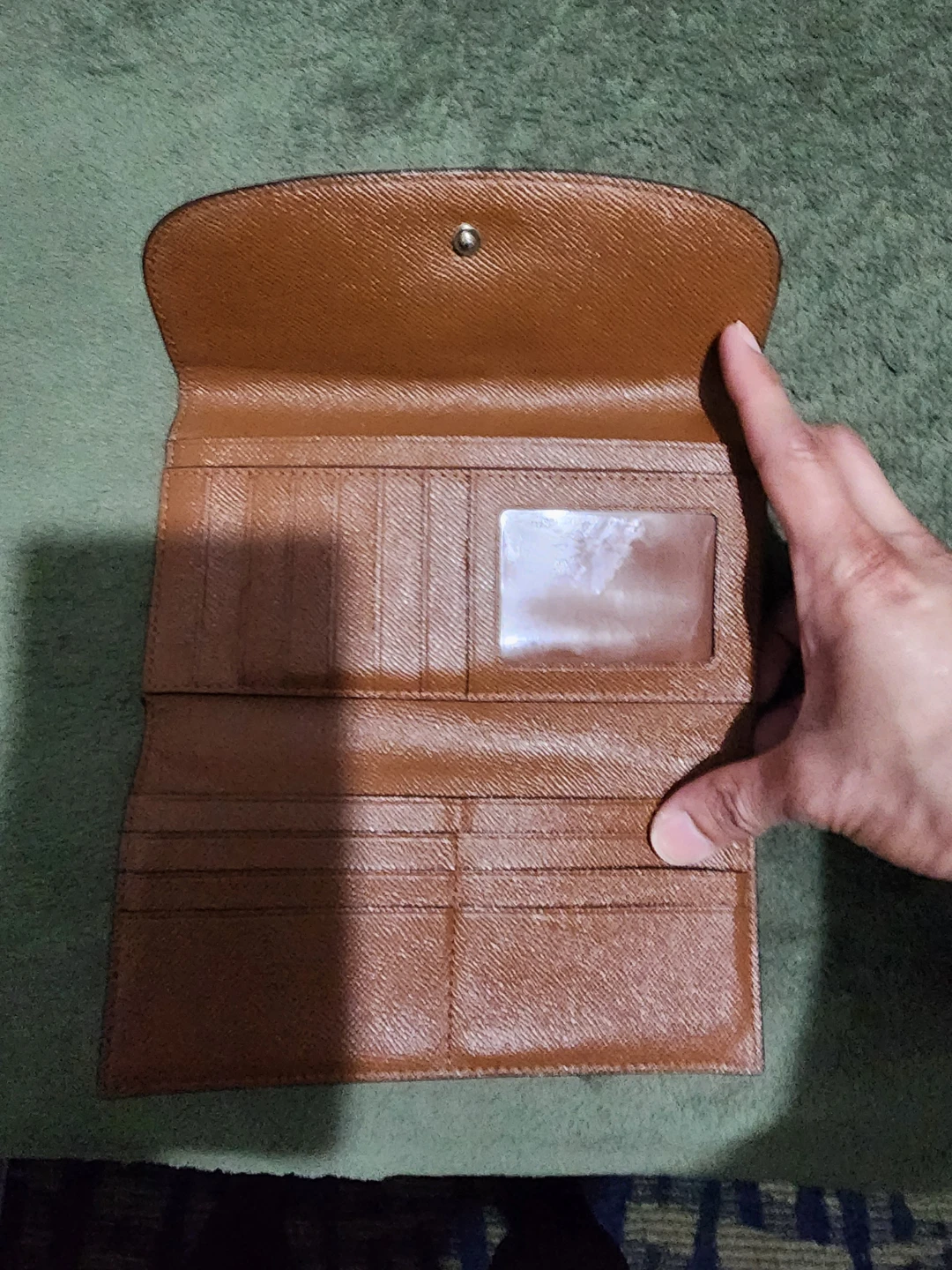 Coach Brown Leather Bifold Wallet - photo 2
