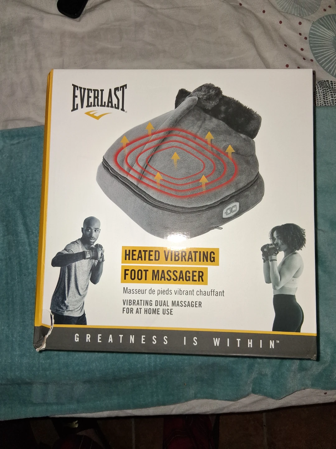 Everlast Heated Vibrating Foot Massager