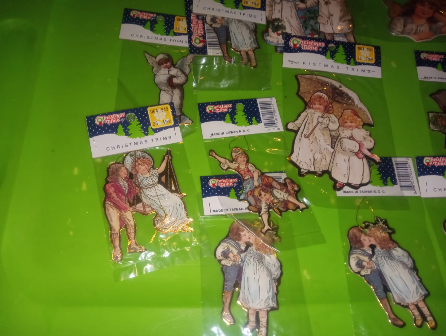 Christmas Time Christmas Trims Vintage Ornaments lot (10) - photo 4
