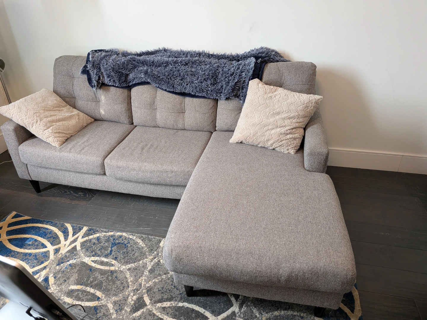 Grey Sectional Sofa