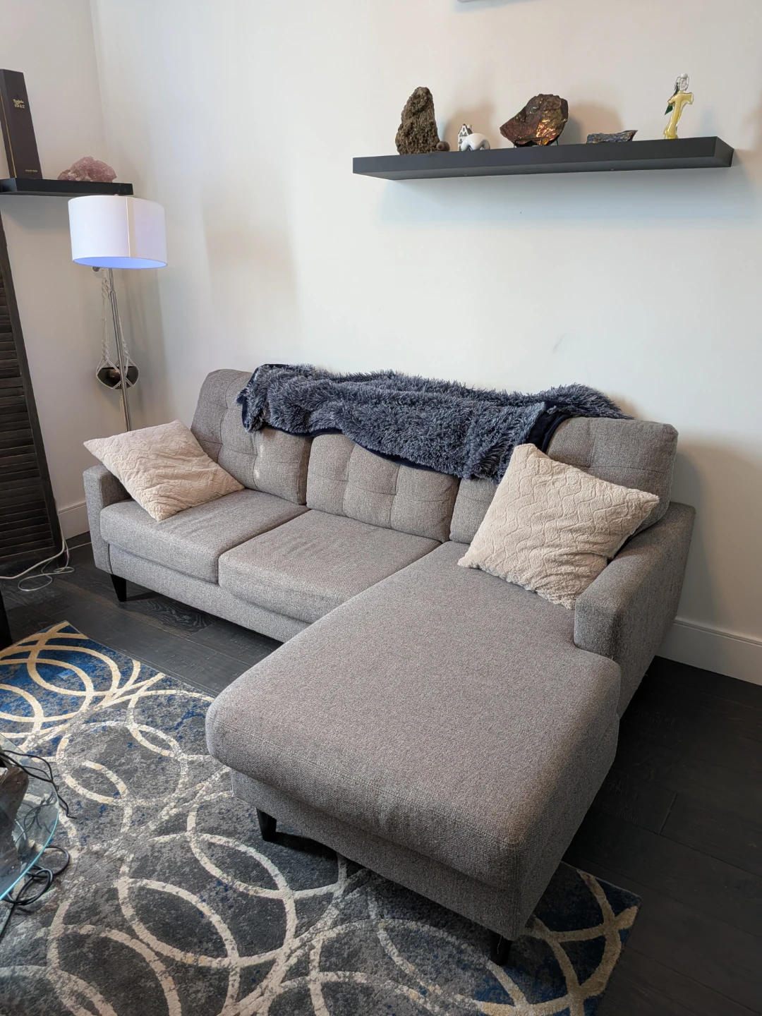 Grey Sectional Sofa - photo 2