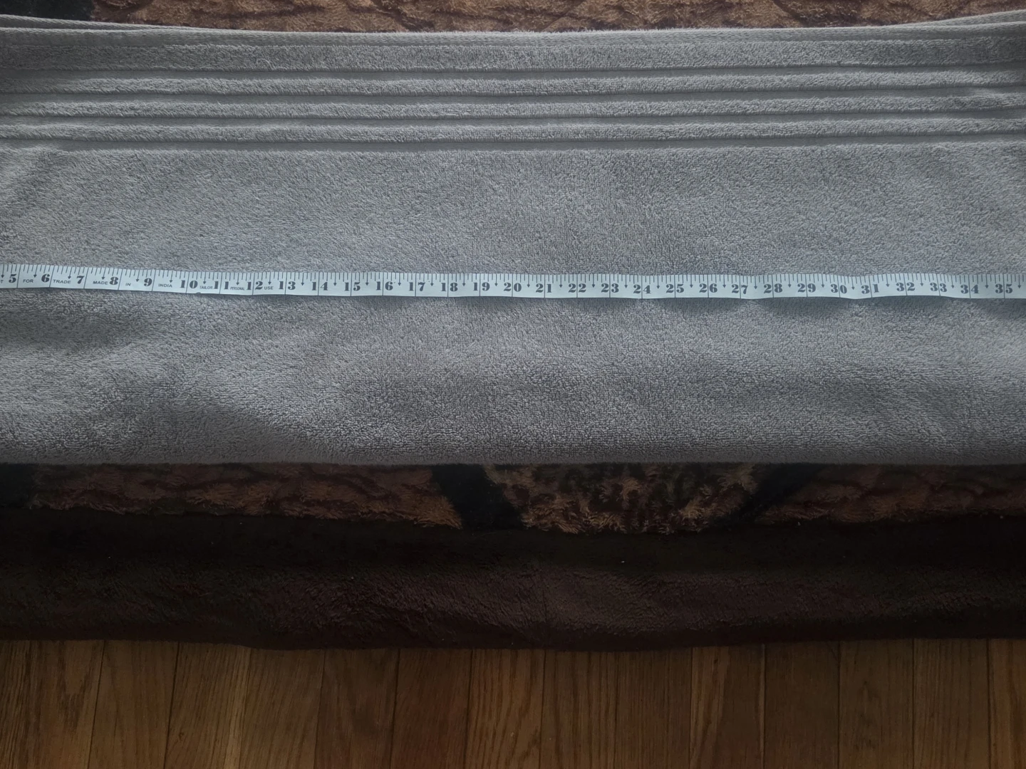 Grey Bath Towel - photo 3