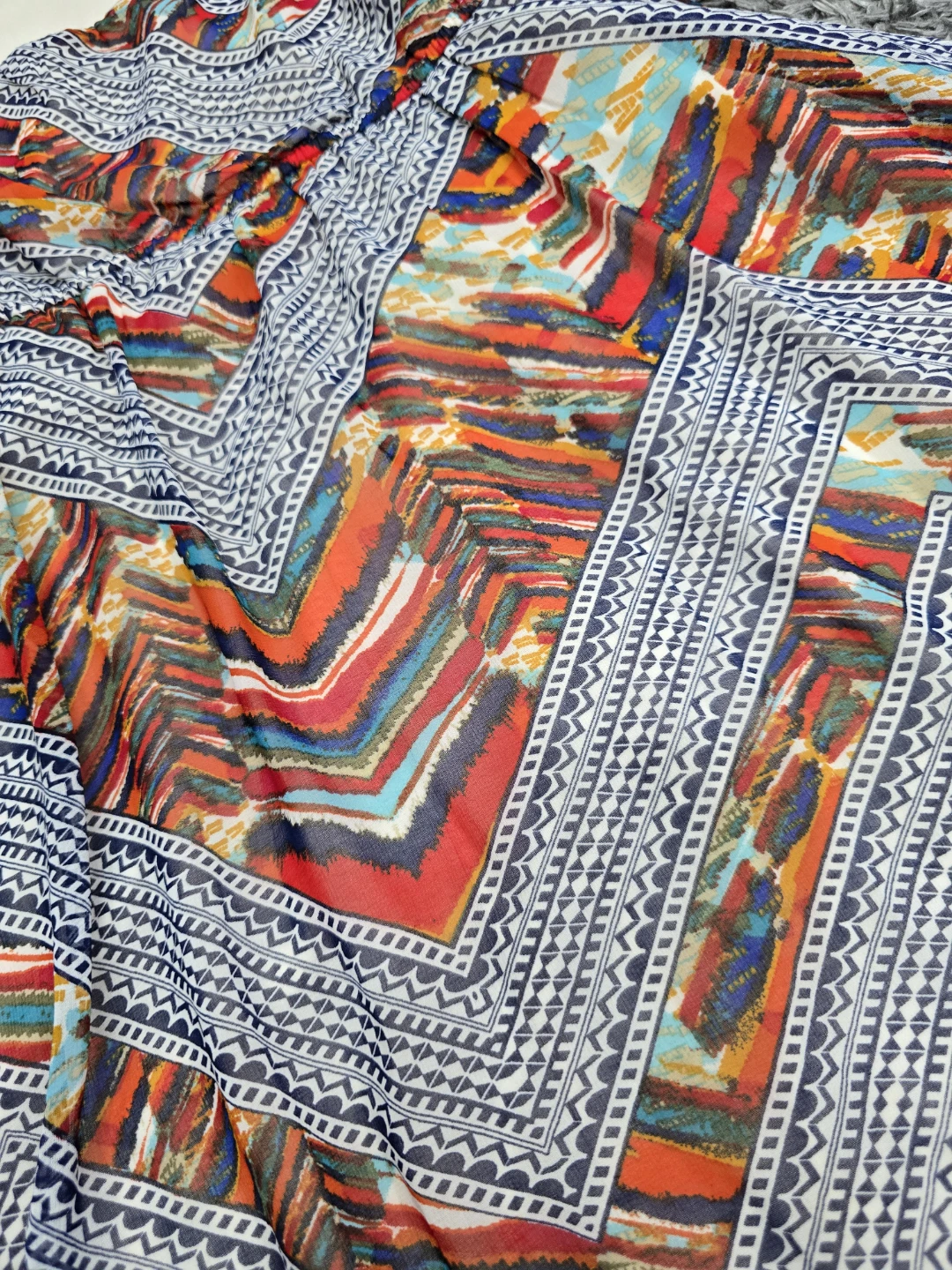 Women's Bohemian Print Sundress For summer (L) - photo 3