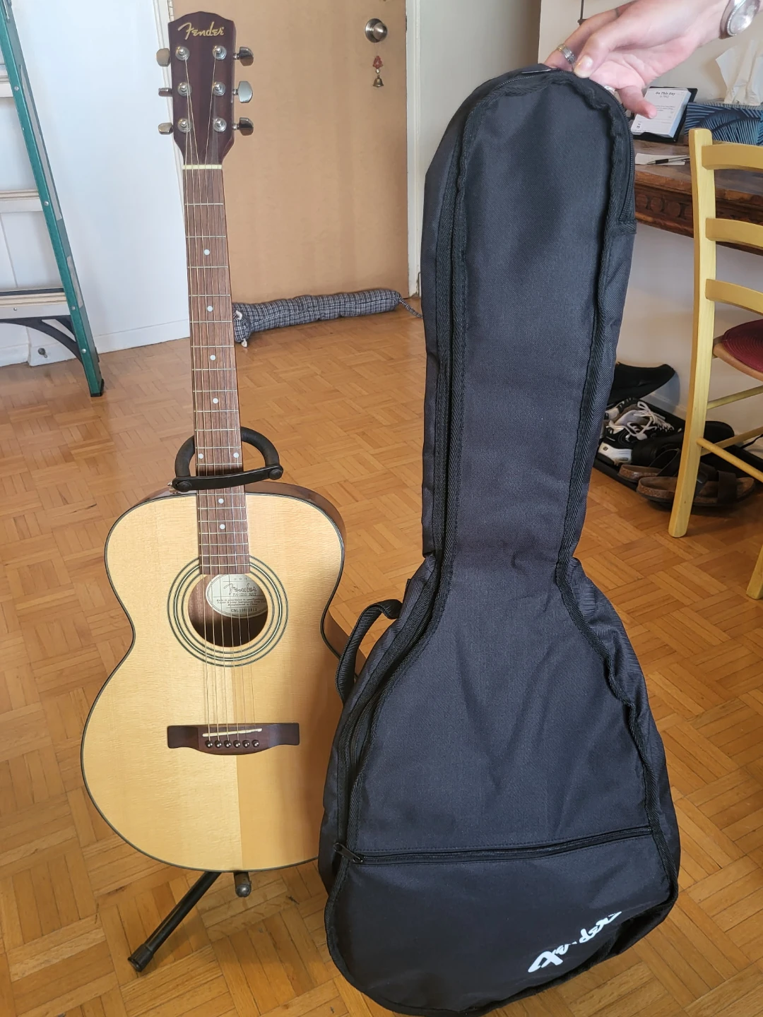 Fender Acoustic Guitar with Gig Bag