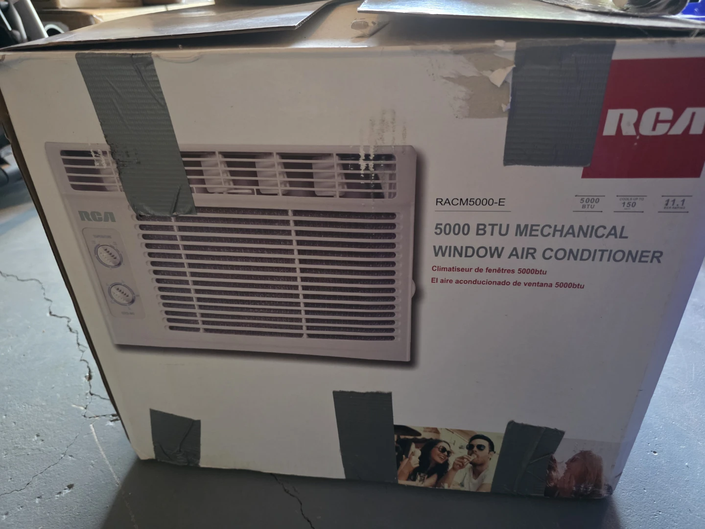 RCA 5000 BTU Mechanical Window Air Conditioner - photo 2
