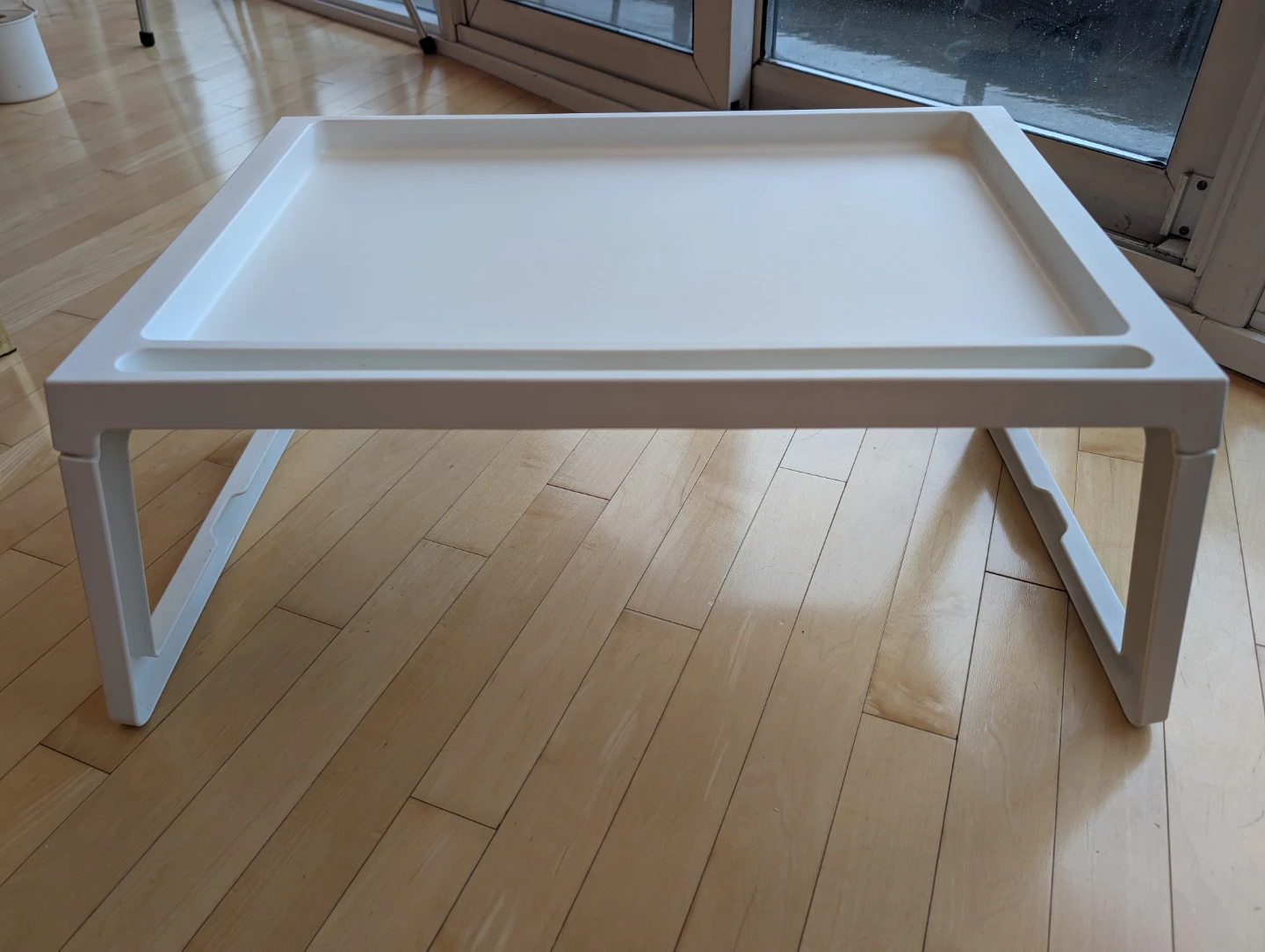 IKEA Klipsk White Bed Tray Table - photo 2