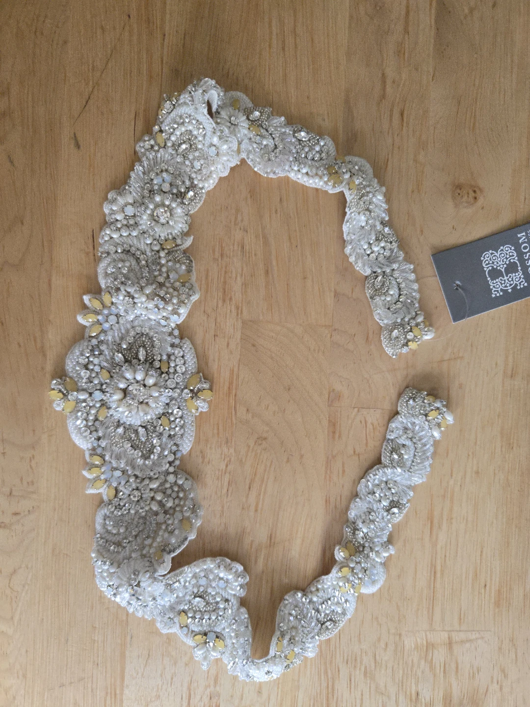 Blossom Beaded Wedding Belt - photo 2
