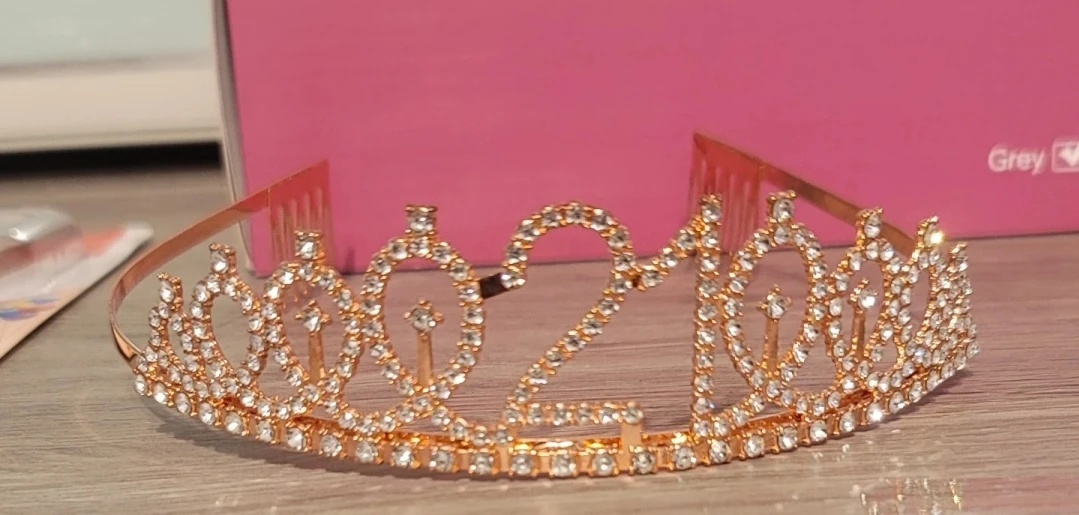 Newc21st Birthday Tiara and Sash Set - photo 3