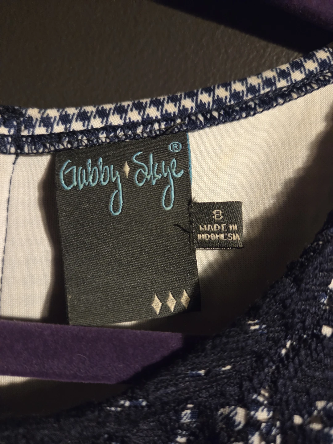 Gabby Skye Navy Lace Dress Size 8 - photo 2
