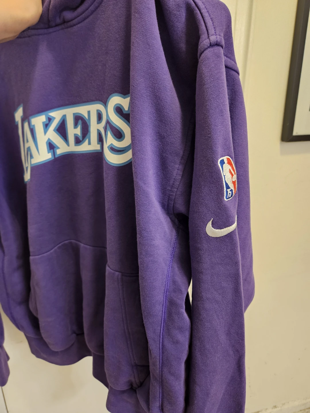 Purple Los Angeles Lakers Hoodie - photo 2