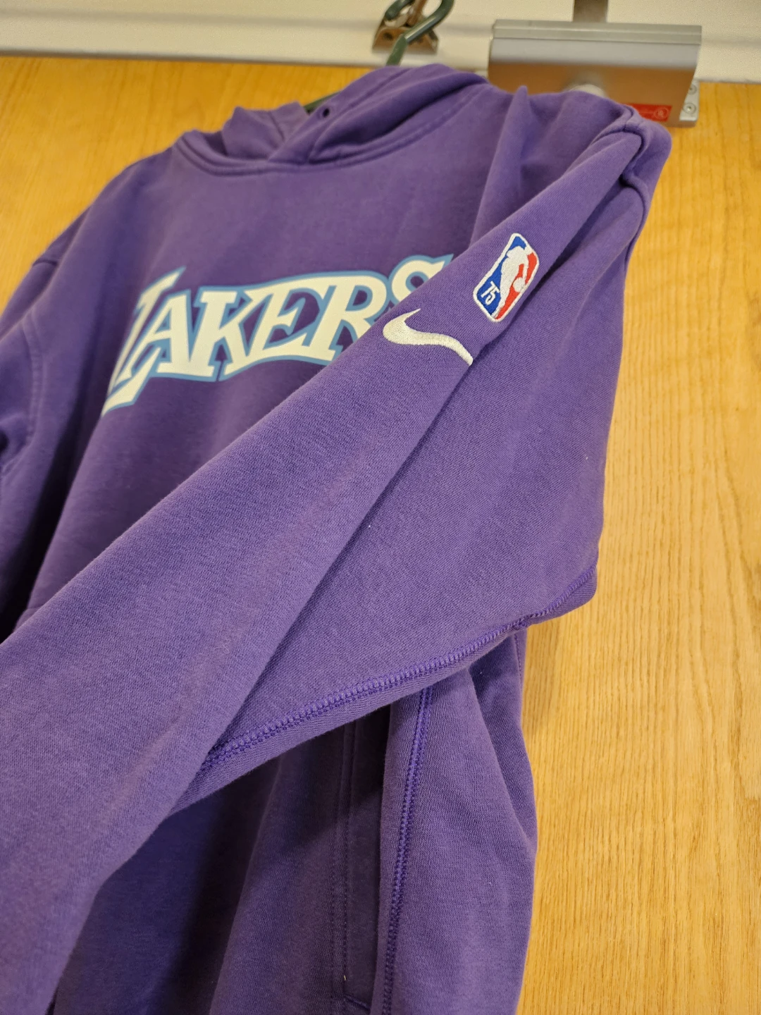 Purple Los Angeles Lakers Hoodie - photo 3