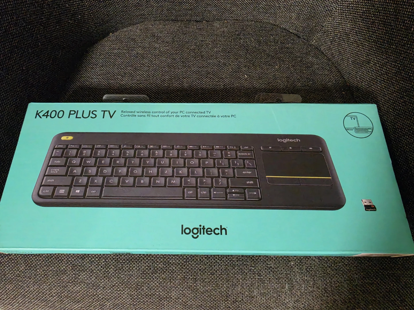 Logitech K400 PLUS TV Wireless Touch Keyboard