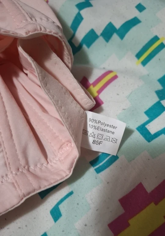 Pink Embroidered Bra 85F/36DDD - photo 3