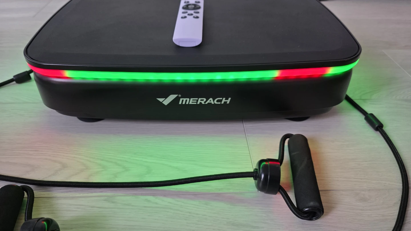 Merach Vibration Plate with Resistance Bands