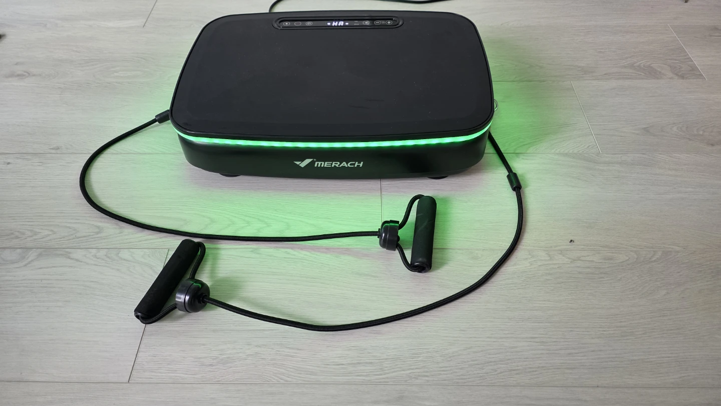 Merach Vibration Plate with Resistance Bands - photo 2