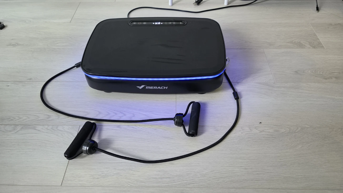 Merach Vibration Plate with Resistance Bands - photo 3