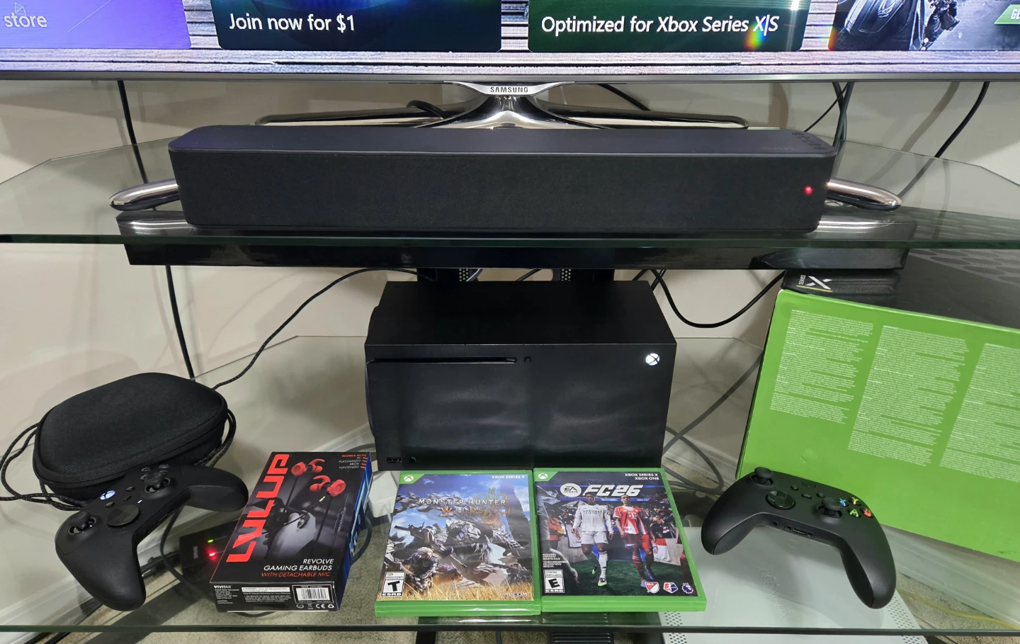 XBOX SERIES X 1TB BUNDLE + ELITE SERIES 2 + GAMES - photo 2