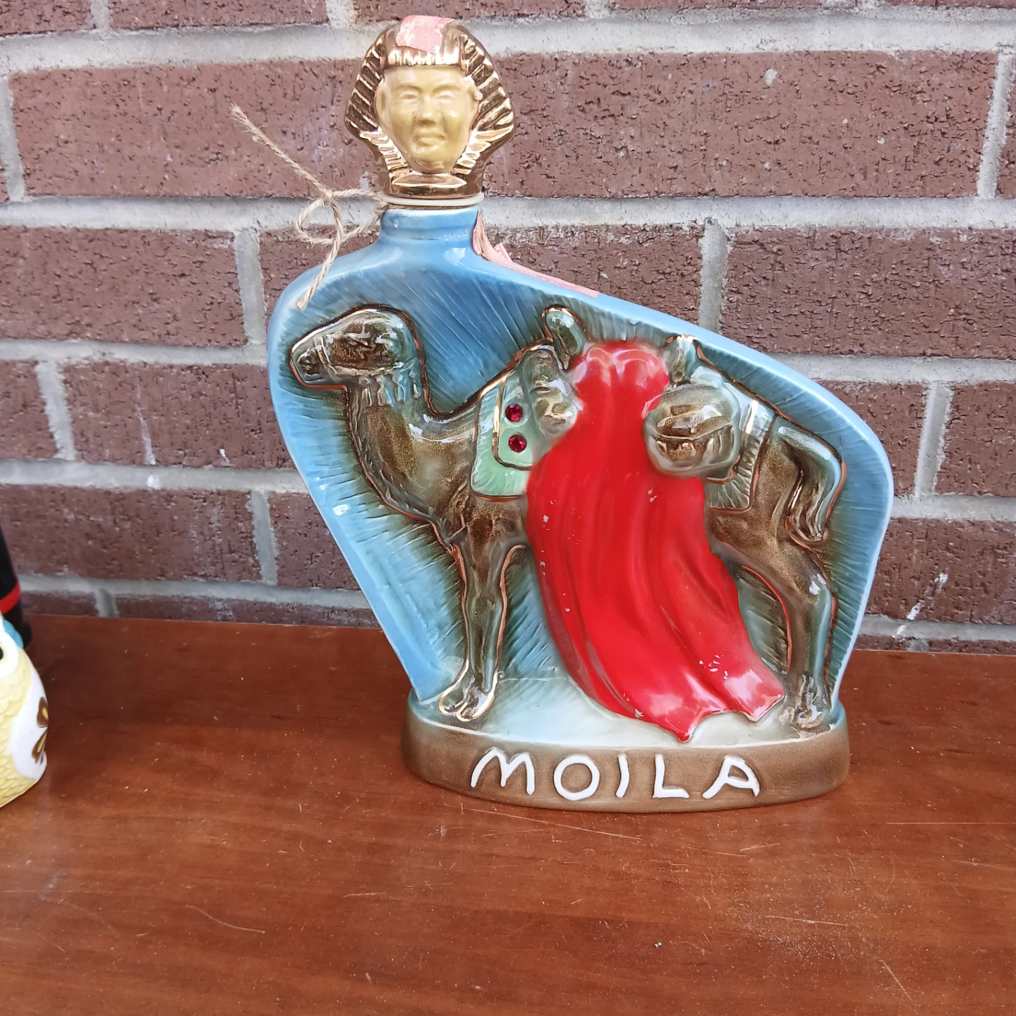 Beam Moila Bourbon Whiskey Decanter 1975