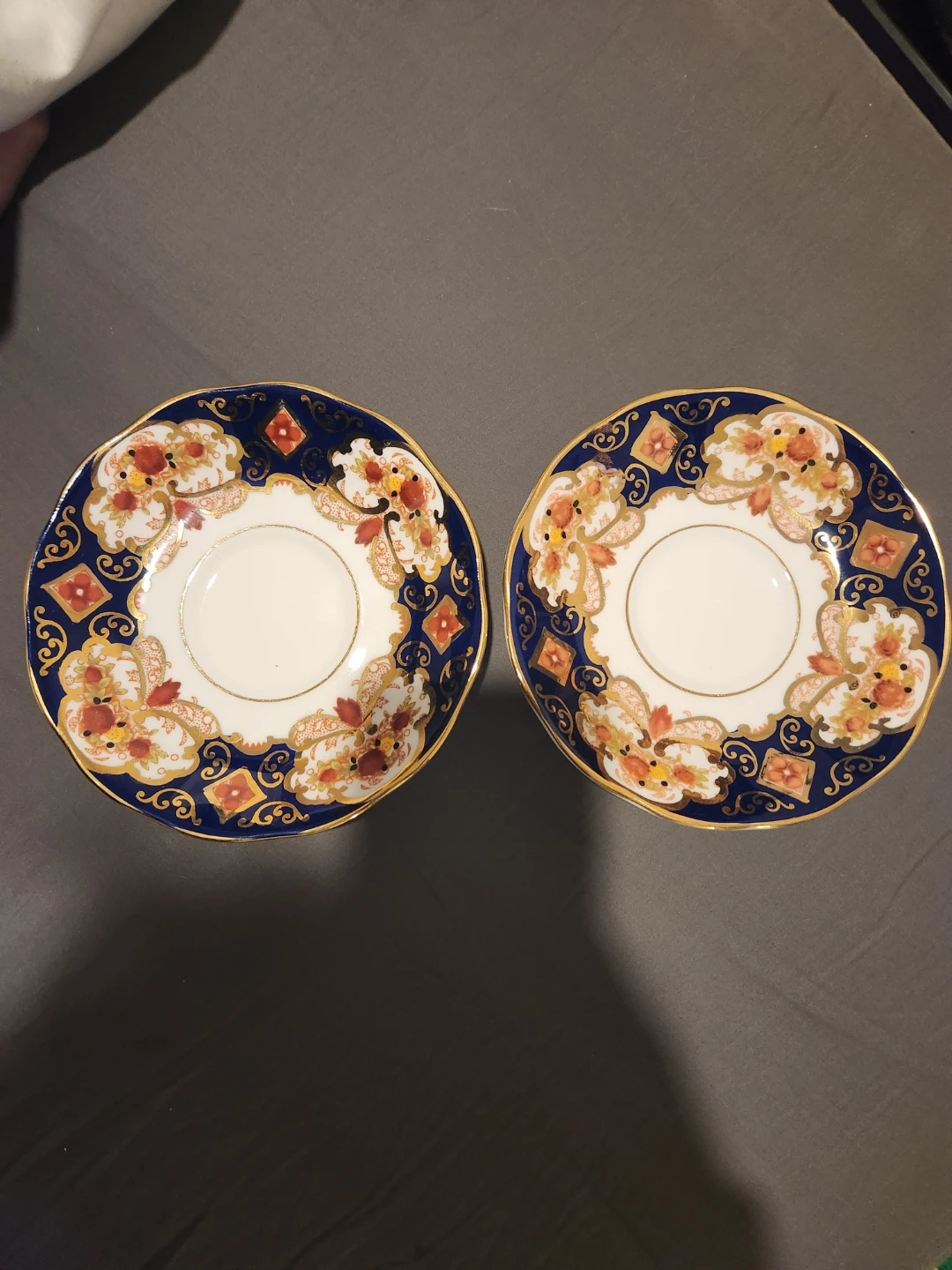 Royal Albert Heirloom Bone China Saucers (Set of 2)