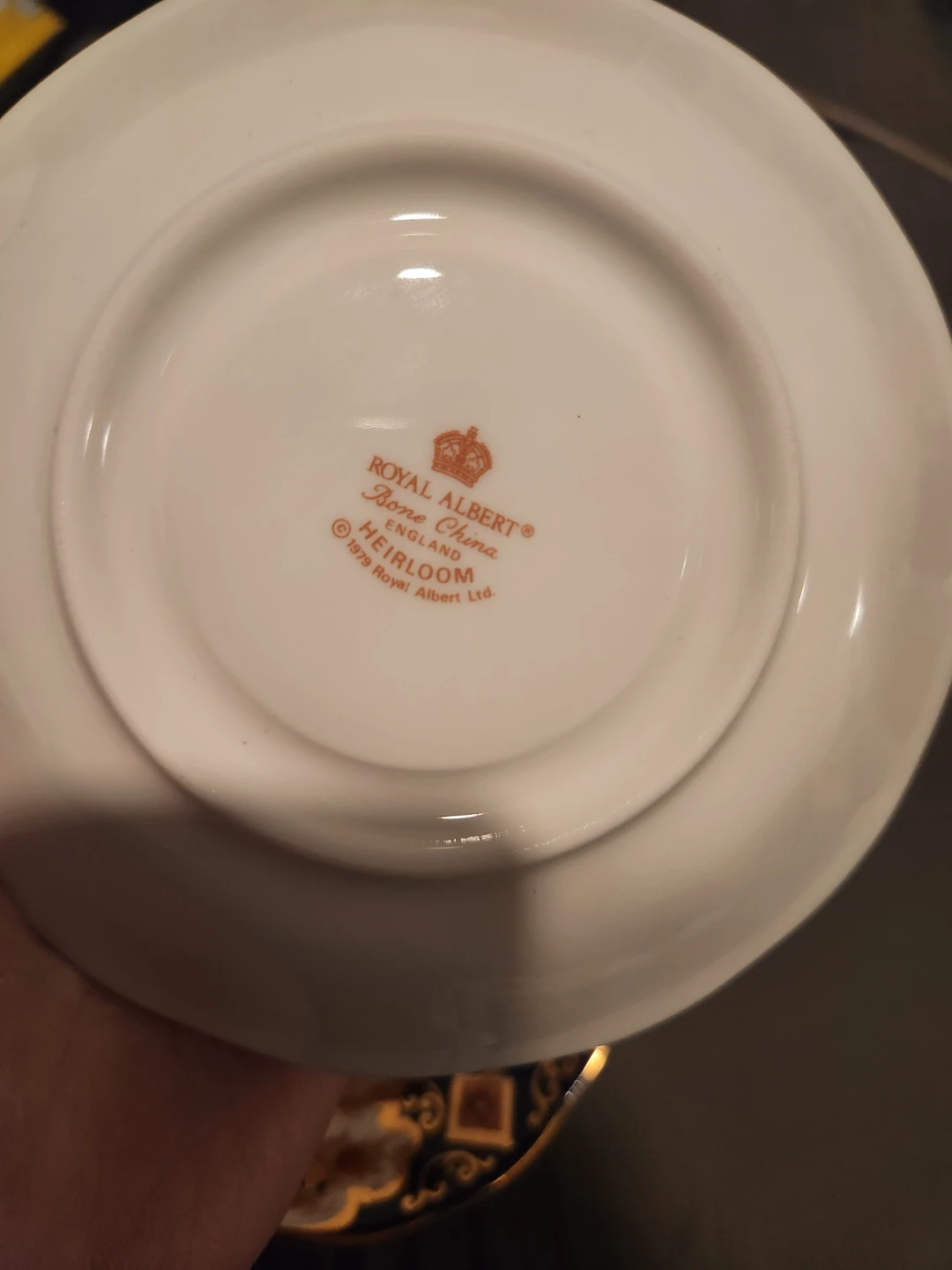 Royal Albert Heirloom Bone China Saucers (Set of 2) - photo 3