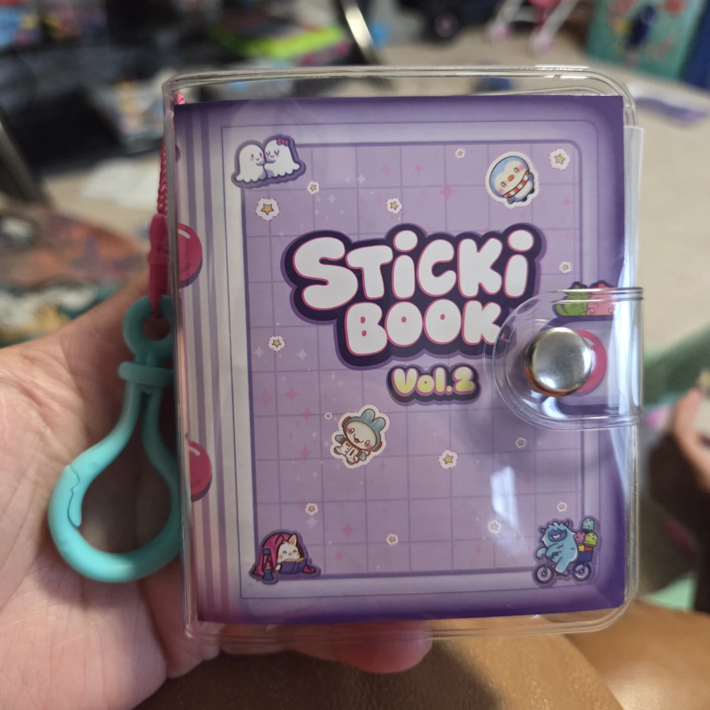 Sticki BOOK Vol.2 Mini Binder with Keychain