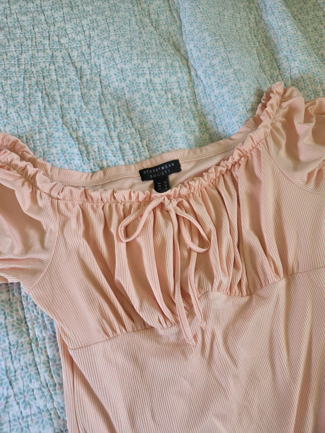 coral dress - Size M