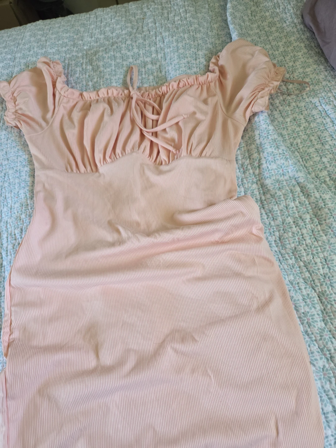 coral dress - Size M - photo 2