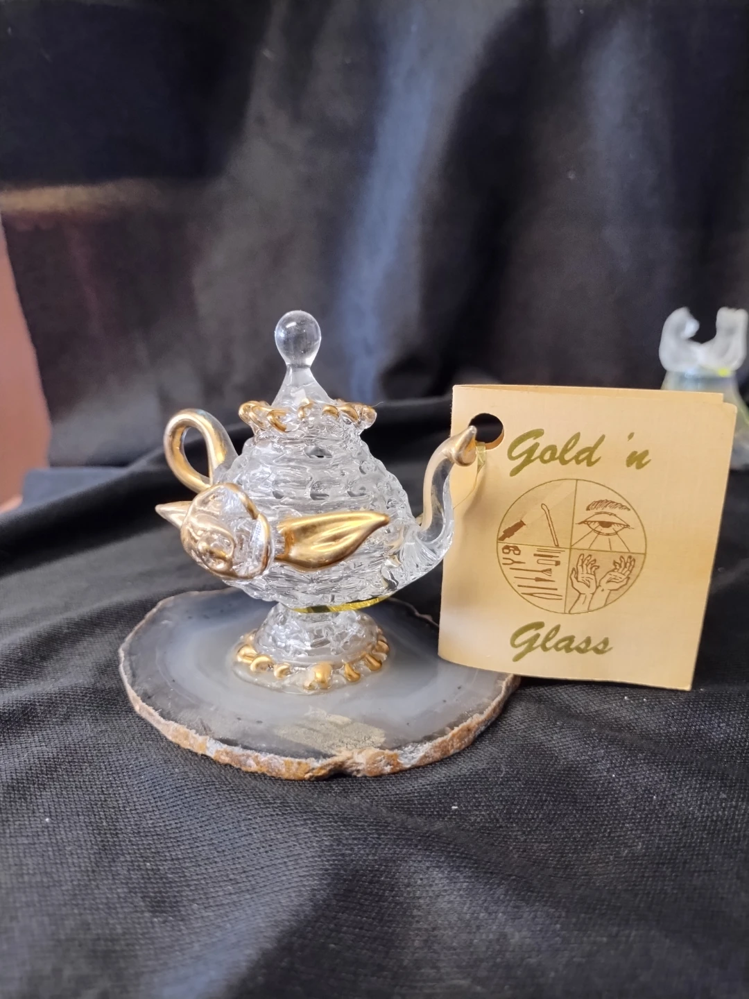 Glass Genie Lamp & Figurines Collection - photo 4