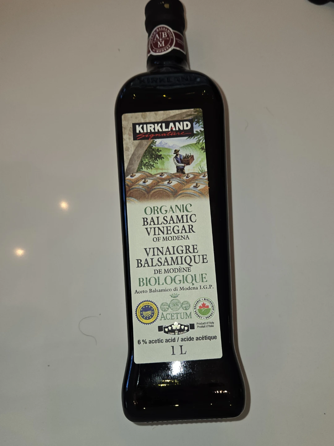 Unopened 1L Organic Balsamic Vinegar - photo 2