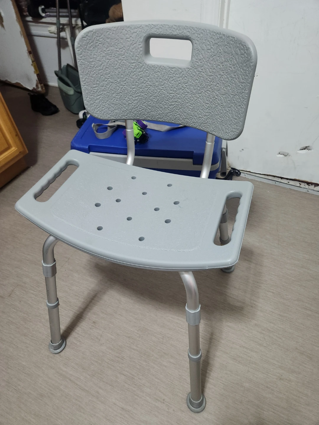 Shower Chair with Back and Handles