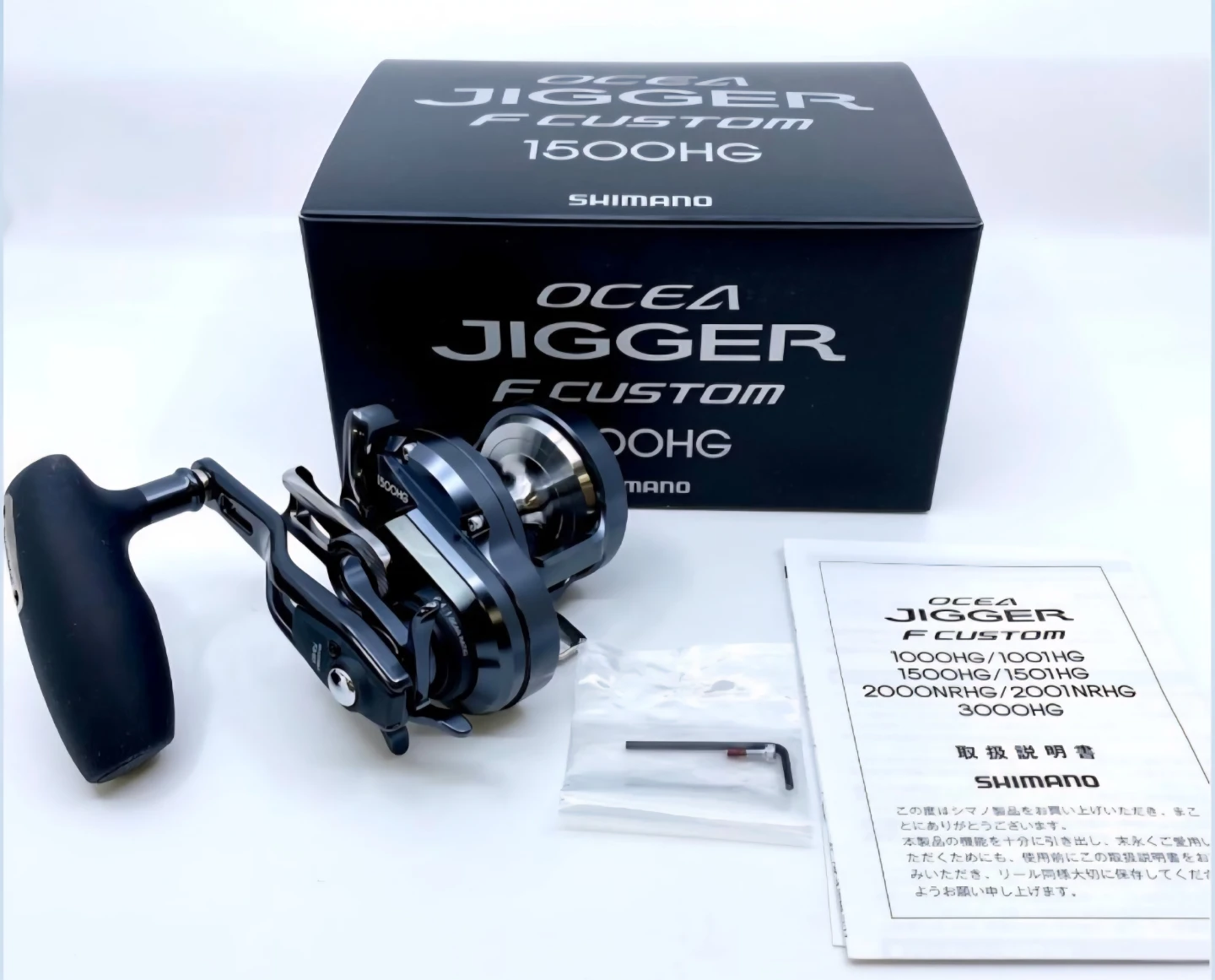 Shimano OCEA JIGGER 1500HG F CUSTOM Fishing Reel - photo 2