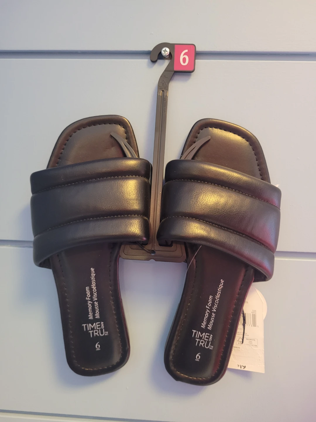Time and Tru Women's Memory Foam Sandals (Size 6) - NEW!!! - photo 5